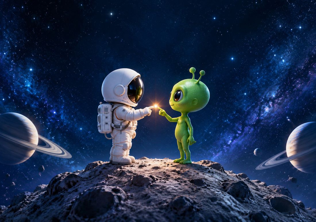 First Contact — fondo de pantalla para iPhone Duo