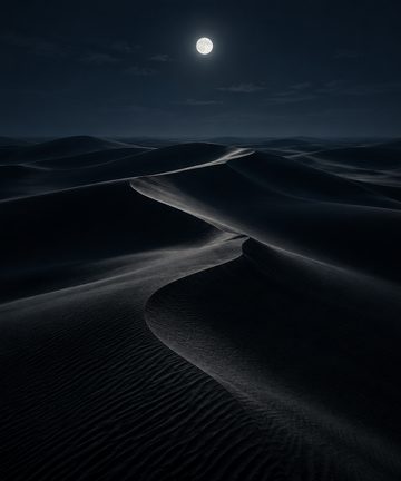 iPhone Duo wallpaper — Black Dunes