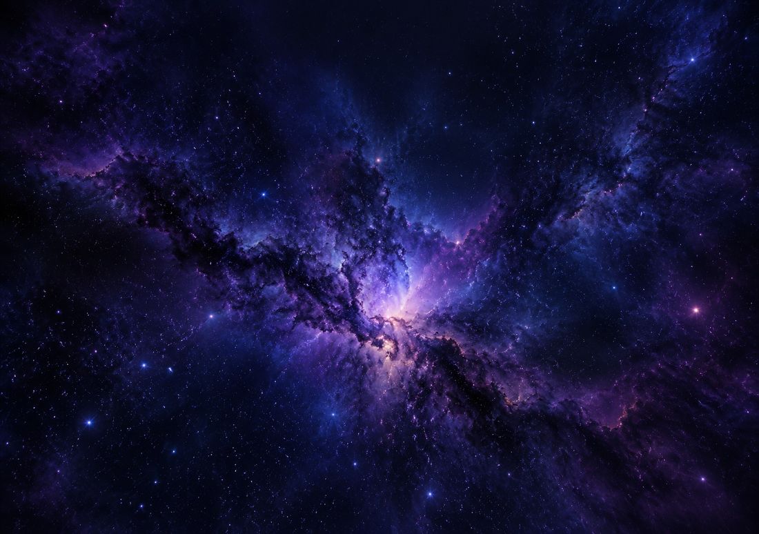 Deep Nebula — fondo de pantalla para iPhone Duo