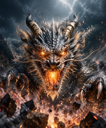 iPhone Duo wallpaper — Dragon Breakout