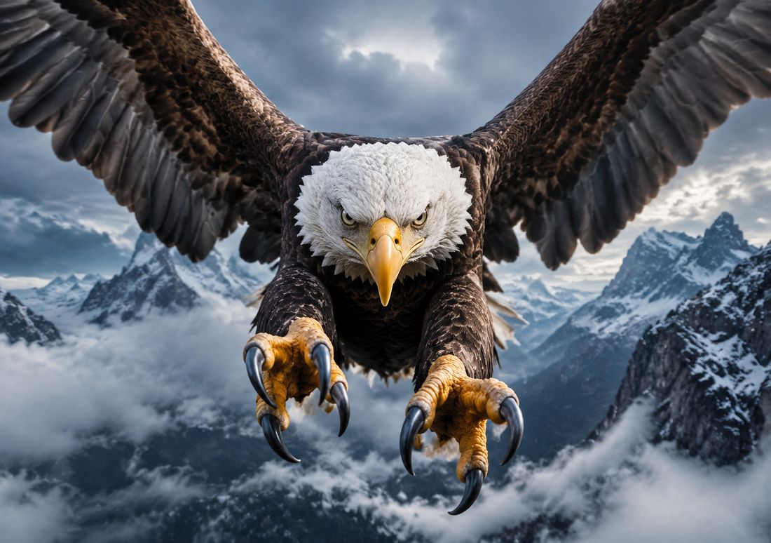 Eagle Strike — fondo de pantalla para iPhone Duo