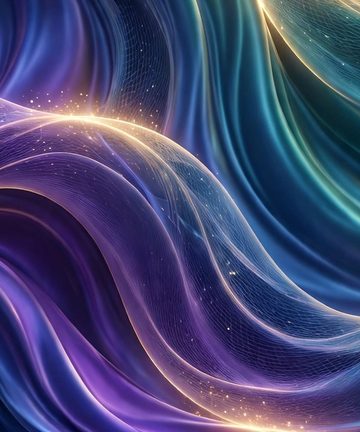 iPhone Duo wallpaper — Iridescent Flow