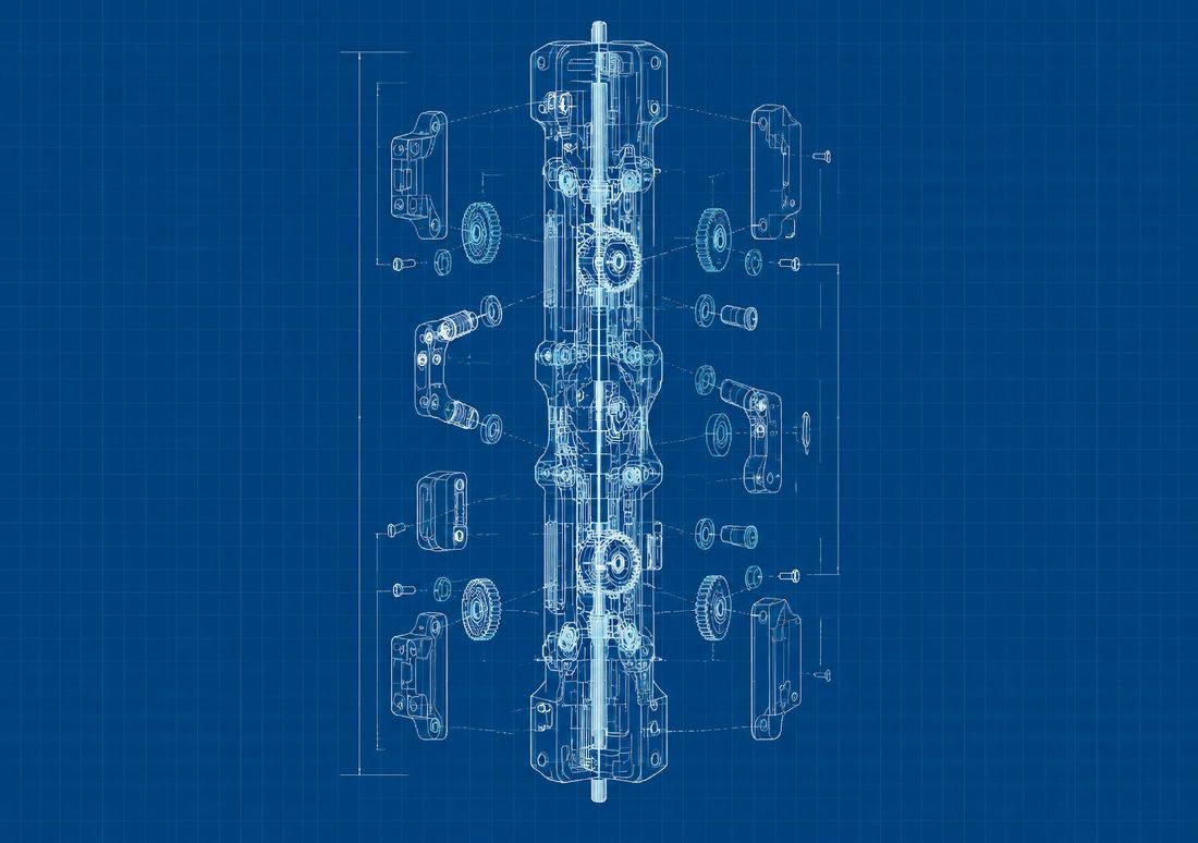 Hinge Blueprint — fondo de pantalla para iPhone Duo
