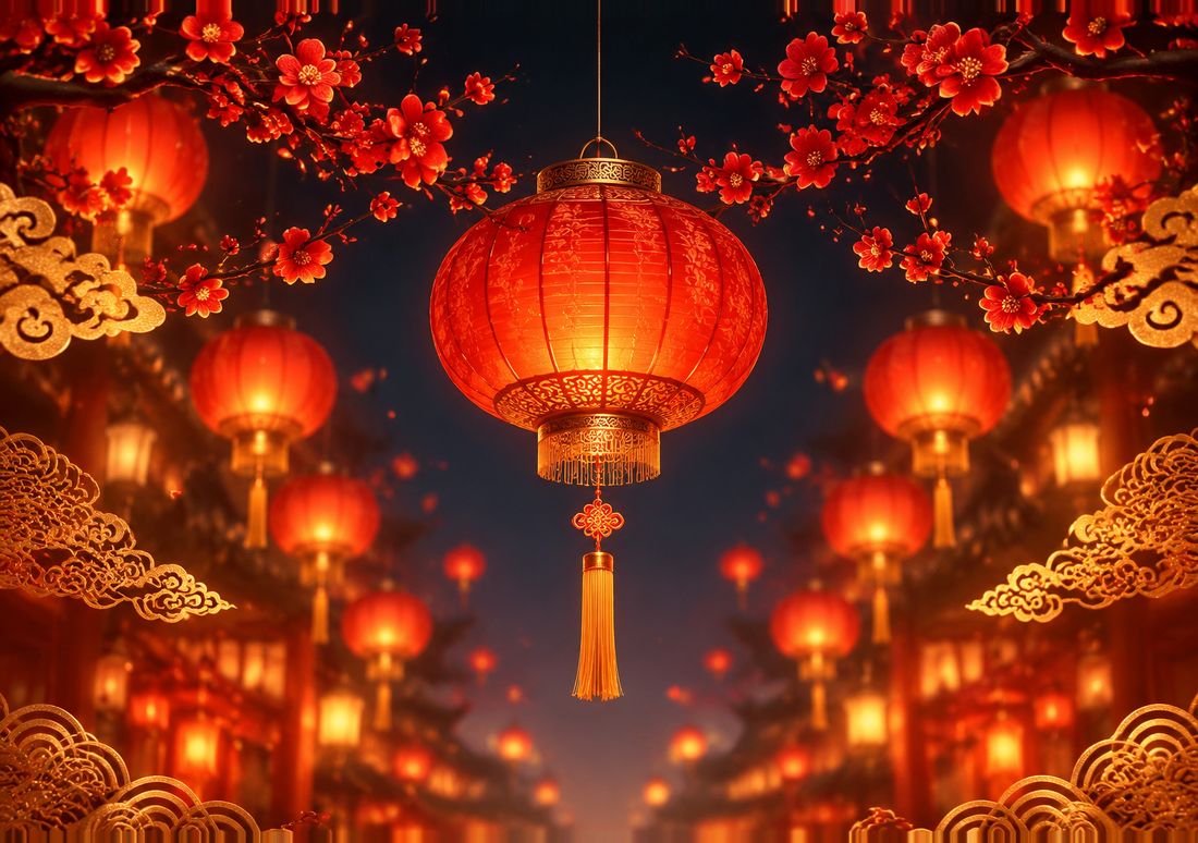Lantern Festival — iPhone Duo wallpaper