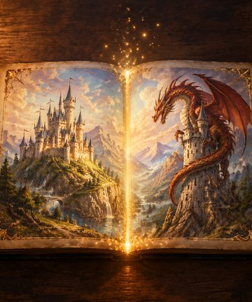 iPhone Duo wallpaper — Storybook Spread