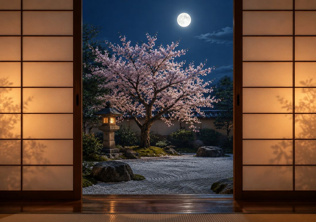 Shoji Garden — iPhone Duo wallpaper