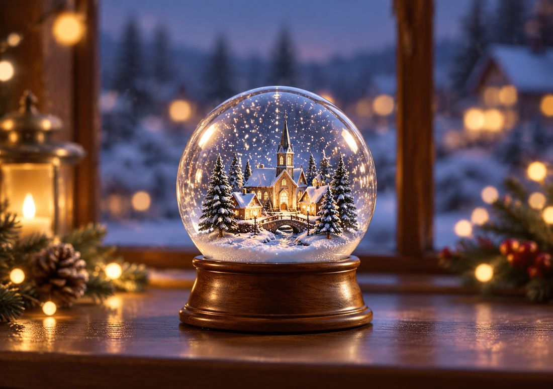 Snow Globe — iPhone Duo wallpaper