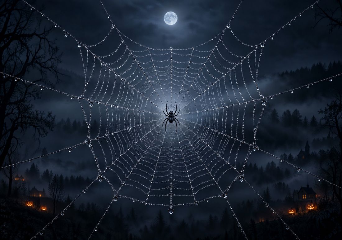 Spider's Web — fondo de pantalla para iPhone Duo