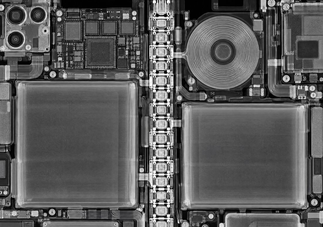 X-Ray Close-Up — fondo de pantalla para iPhone Duo
